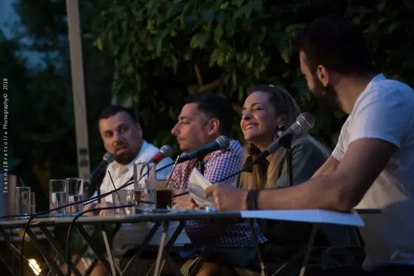 Όλοι μαζί, μια παρέα, στη συνέντευξη του "Μπελ Ρεβ Live"